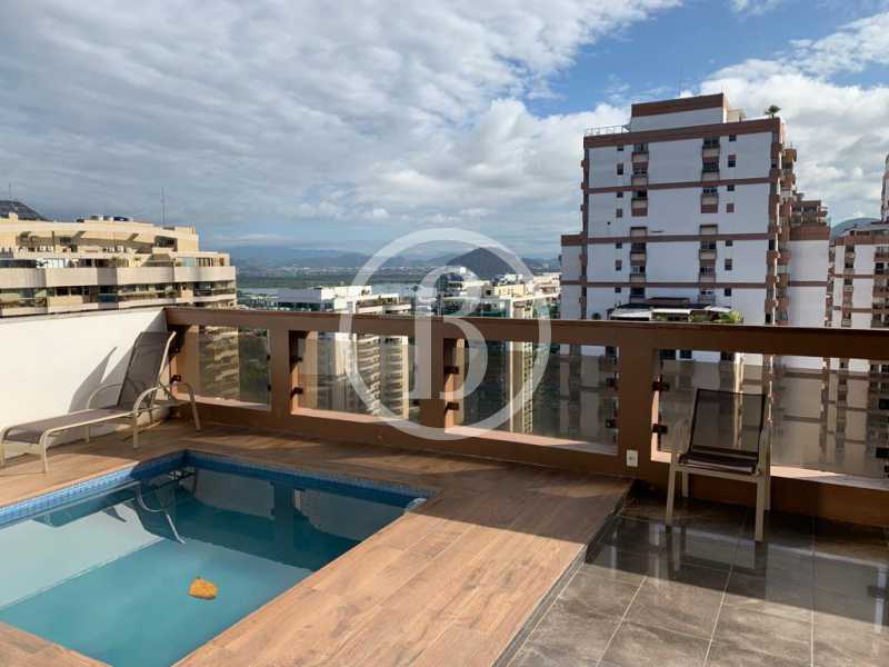Conheça PISCINA do imóvel - Cobertura 4 quartos à venda Barra da Tijuca, Rio de Janeiro - R$ 4.199.999 - BFAP40139 - 27 PISCINA - 27
