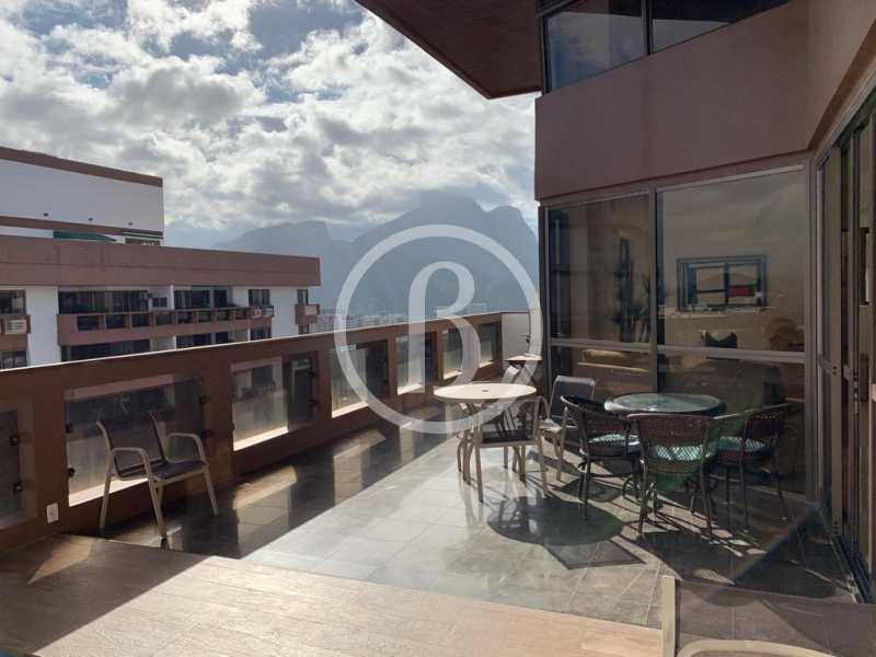 Conheça VARANDA do imóvel - Cobertura 4 quartos à venda Barra da Tijuca, Rio de Janeiro - R$ 4.199.999 - BFAP40139 - 11 VARANDA - 11