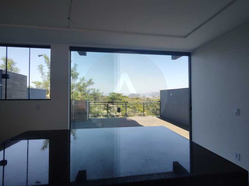 Conheça 8 - Casa Condomínio Itaipu. do imóvel - Agate Imóveis vende linda casa em condominio com a mais bela vista da região por R690 mil reais - Itaipu - Niterói. - HTCN30131 - 9 8 - Casa Condomínio Itaipu. - 9