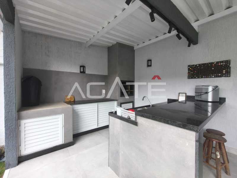 Conheça Casa 4 qtos Condomínio do imóvel - Agatê Imóveis vende maravilhosa casa em associação de moradores de 289 m² Itaipu - Niterói por R$1.650.000,00 reais. - HTCN40137 - 47 Casa 4 qtos Condomínio - 47