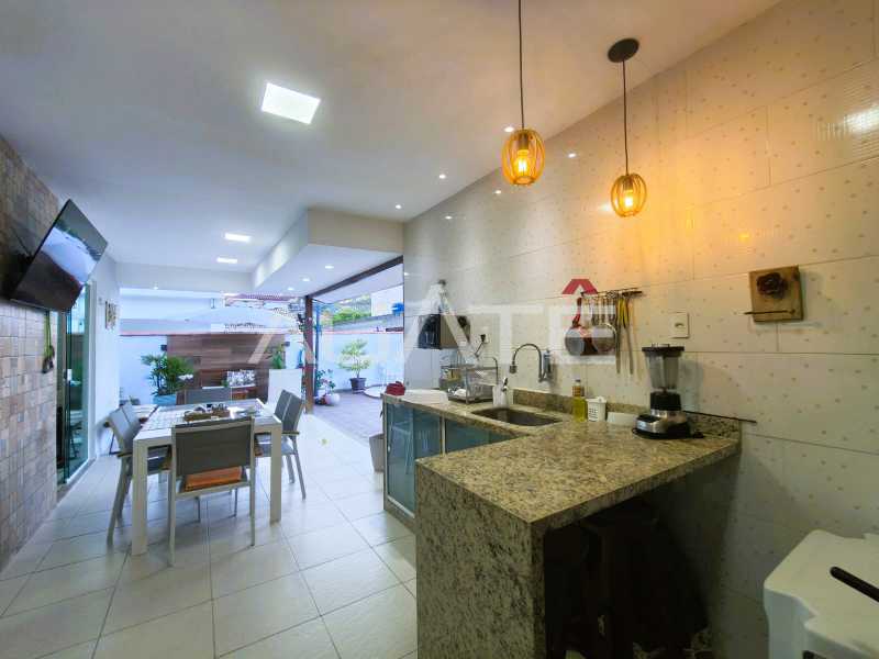 Conheça Casa 3 qtos Itaipu do imóvel - Agatê Imóveis vende linda casa duplex com 160m² - Itaipu - Niterói/RJ por R$ 1.100.000,00 - HTCA30447 - 21 Casa 3 qtos Itaipu - 21