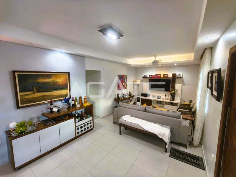 Conheça Casa 3 qtos Itaipu do imóvel - Agatê Imóveis vende linda casa duplex com 160m² - Itaipu - Niterói/RJ por R$ 1.100.000,00 - HTCA30447 - 50 Casa 3 qtos Itaipu - 50