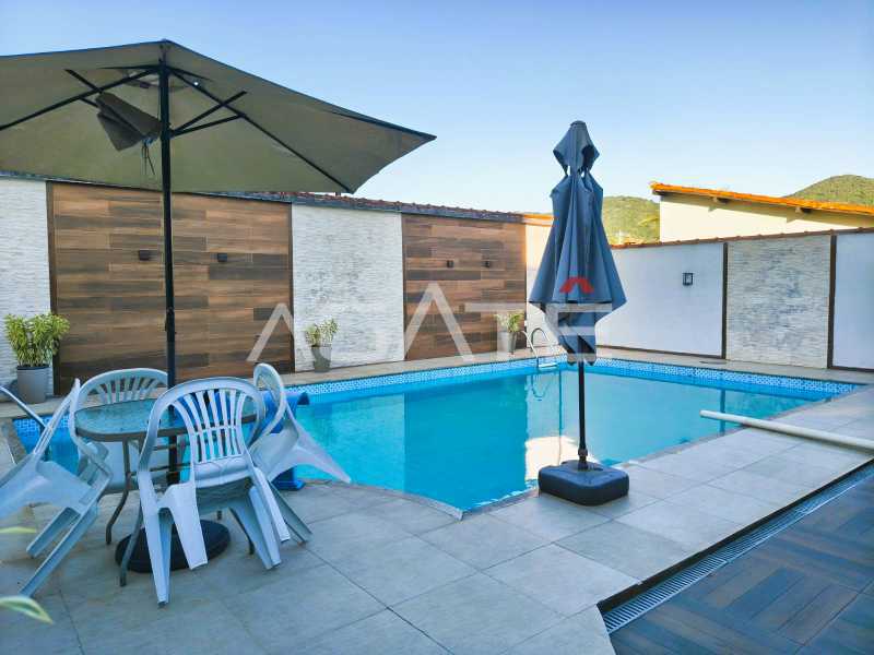 Conheça Casa 3 qtos Itaipu do imóvel - Agatê Imóveis vende linda casa duplex com 160m² - Itaipu - Niterói/RJ por R$ 1.100.000,00 - HTCA30447 - 9 Casa 3 qtos Itaipu - 9