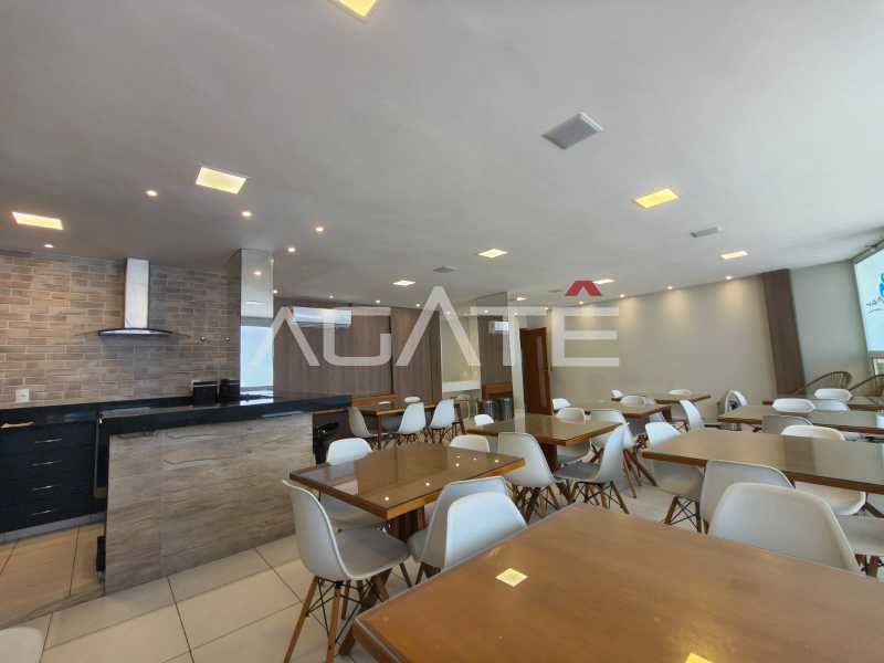 Condomínio Ed. Lagoa Mar - Agatê Imóveis vende lindo Apartamento de 102 m² Praia de Piratininga - Niterói por R 990 mil reais. - HTAP20066