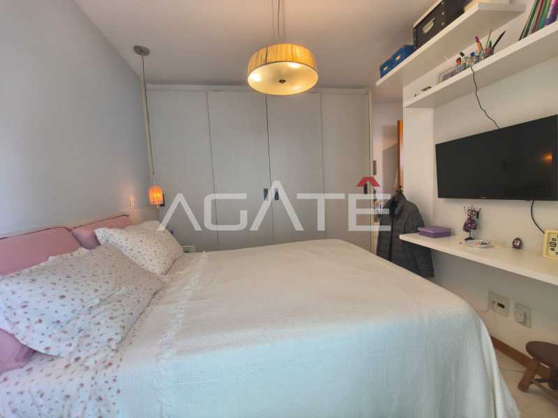 Condomínio Ed. Lagoa Mar - Agatê Imóveis vende lindo Apartamento de 102 m² Praia de Piratininga - Niterói por R 990 mil reais. - HTAP20066
