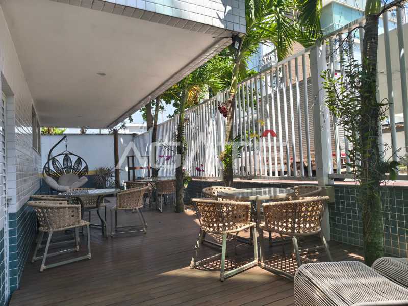 Condomínio Ed. Lagoa Mar - Agatê Imóveis vende lindo Apartamento de 102 m² Praia de Piratininga - Niterói por R 990 mil reais. - HTAP20066