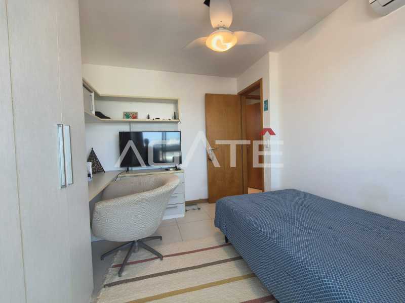Condomínio Ed. Lagoa Mar - Agatê Imóveis vende lindo Apartamento de 102 m² Praia de Piratininga - Niterói por R 990 mil reais. - HTAP20066