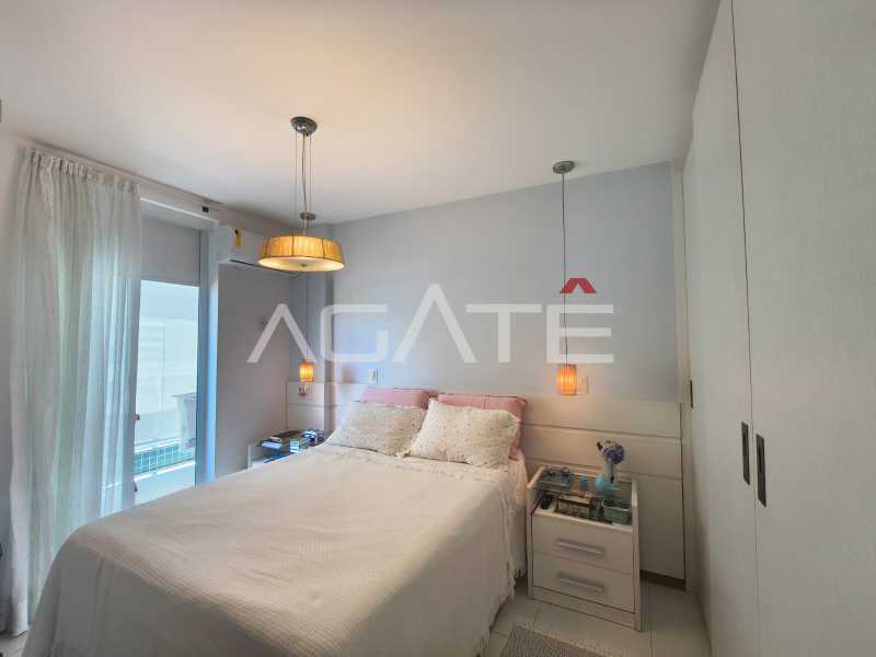 Condomínio Ed. Lagoa Mar - Agatê Imóveis vende lindo Apartamento de 102 m² Praia de Piratininga - Niterói por R 990 mil reais. - HTAP20066
