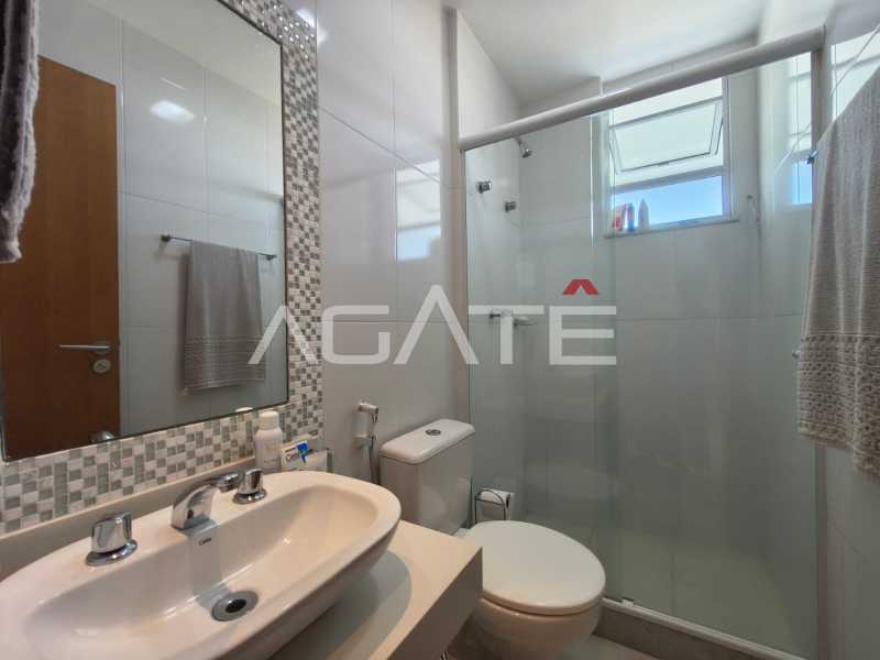 Condomínio Ed. Lagoa Mar - Agatê Imóveis vende lindo Apartamento de 102 m² Praia de Piratininga - Niterói por R 990 mil reais. - HTAP20066