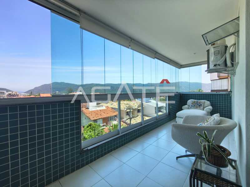 Condomínio Ed. Lagoa Mar - Agatê Imóveis vende lindo Apartamento de 102 m² Praia de Piratininga - Niterói por R 990 mil reais. - HTAP20066