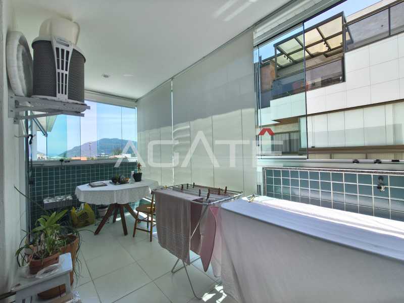 Condomínio Ed. Lagoa Mar - Agatê Imóveis vende lindo Apartamento de 102 m² Praia de Piratininga - Niterói por R 990 mil reais. - HTAP20066