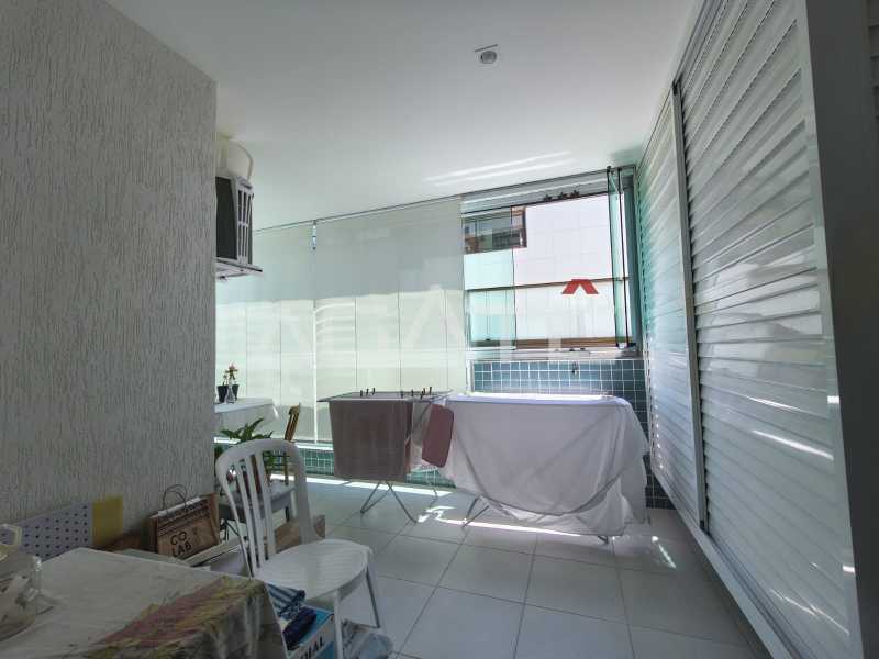 Condomínio Ed. Lagoa Mar - Agatê Imóveis vende lindo Apartamento de 102 m² Praia de Piratininga - Niterói por R 990 mil reais. - HTAP20066