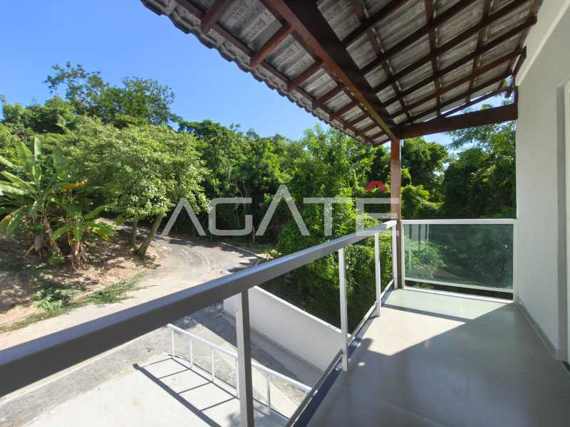 Conheça Casa 4 suítes Condomínio do imóvel - Agatê Imóveis vende maravilhosa casa triplex em condomínio com 300m² - Itaipu - Niterói/RJ por R$ 1.250.000,00 - HTCN40141 - 13 Casa 4 suítes Condomínio - 13