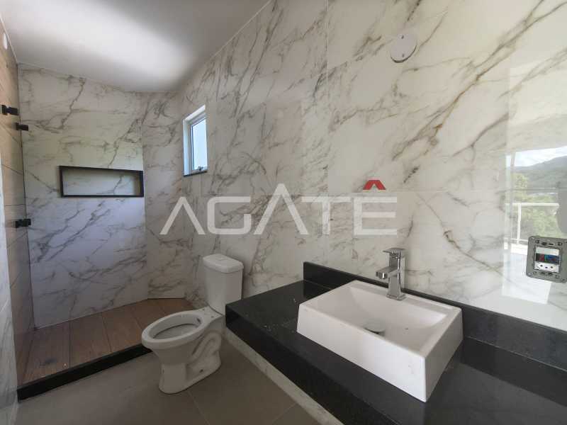 Conheça Casa 4 suítes Condomínio do imóvel - Agatê Imóveis vende maravilhosa casa triplex em condomínio com 300m² - Itaipu - Niterói/RJ por R$ 1.250.000,00 - HTCN40141 - 44 Casa 4 suítes Condomínio - 44