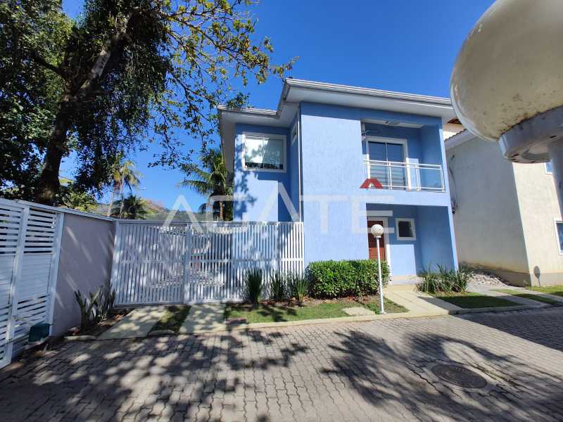 Conheça Casa Condomínio Itaipu do imóvel - Agatê Imóveis vende casa duplex em mini condomínio de 120 m² por 699.000,00 reais - Itaipu - Niterói - RJ. - HTCN30061 - 2 Casa Condomínio Itaipu - 2