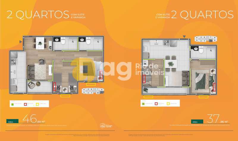 Apartamento 2 quartos à venda Rio de Janeiro,RJ - ARAP20038