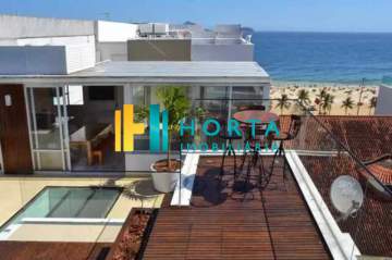 Locação Ipanema! Cobertura triplex c/ vista para o mar. - CPCO60007