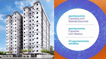 Apartamentos com 1 e 2 quartos no centro de Nilópolis a venda - Residencial Harmonia - SIAP20207