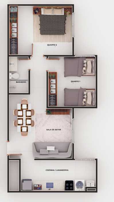 Conheça 7f0e3cb7-babf-46d4-a10a-79d909 do imóvel - APartamentos para venda no centro de mesquita com 2 quartos - SIAP20289 - 12 7f0e3cb7-babf-46d4-a10a-79d909 - 12
