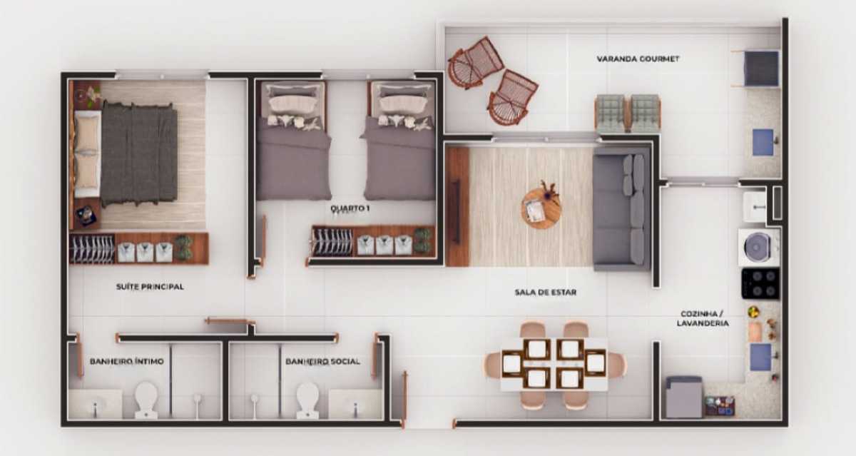 Conheça 00621a03-70b8-4acf-88ec-1b3013 do imóvel - APartamentos para venda no centro de mesquita com 2 quartos - SIAP20289 - 14 00621a03-70b8-4acf-88ec-1b3013 - 14
