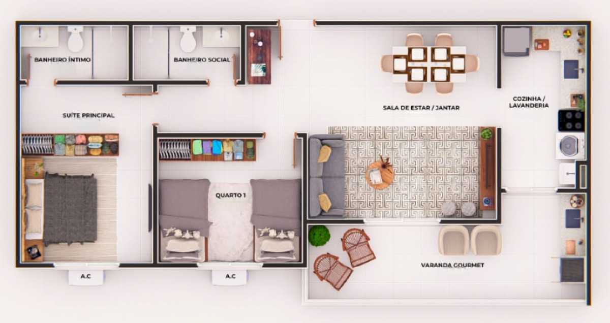 Conheça e3b80ea3-68fb-47d8-b983-e47c26 do imóvel - APartamentos para venda no centro de mesquita com 2 quartos - SIAP20289 - 17 e3b80ea3-68fb-47d8-b983-e47c26 - 17