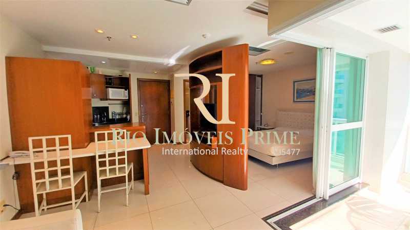 Conheça VISTA GERAL do imóvel - Flat à venda Avenida Lúcio Costa, Barra da Tijuca, Rio de Janeiro - R$ 850.000 - RPFL10122 - 9 VISTA GERAL - 9