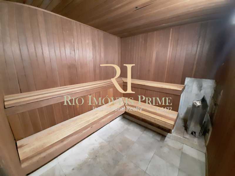 Conheça SAUNAS SECA E VAPOR do imóvel - Flat à venda Avenida Lúcio Costa, Barra da Tijuca, Rio de Janeiro - R$ 850.000 - RPFL10122 - 20 SAUNAS SECA E VAPOR - 20