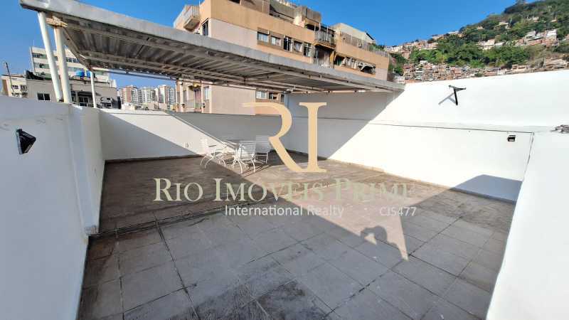Conheça TERRAÇO do imóvel - Cobertura 3 quartos à venda Metrô São Francisco Xavier Tijuca, Rio de Janeiro - R$ 795.000 - RPCO30037 - 6 TERRAÇO - 6