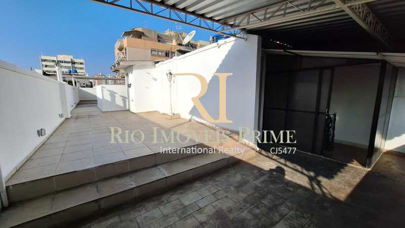 Conheça TERRAÇO do imóvel - Cobertura 3 quartos à venda Metrô São Francisco Xavier Tijuca, Rio de Janeiro - R$ 795.000 - RPCO30037 - 4 TERRAÇO - 4