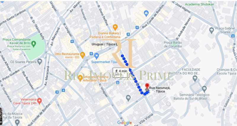 Conheça DISTÂNCIA METRÔ do imóvel - Tijuca, 4 Quartos, Metrô Uruguai - RPAP40059 - 20 DISTÂNCIA METRÔ - 20