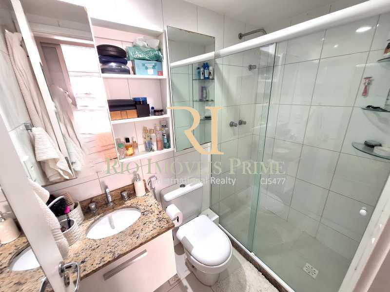 Conheça BANHEIRO SUÍTE do imóvel - Tijuca, infra, varanda gourmet, suíte e vaga - RPAP20368 - 9 BANHEIRO SUÍTE - 9