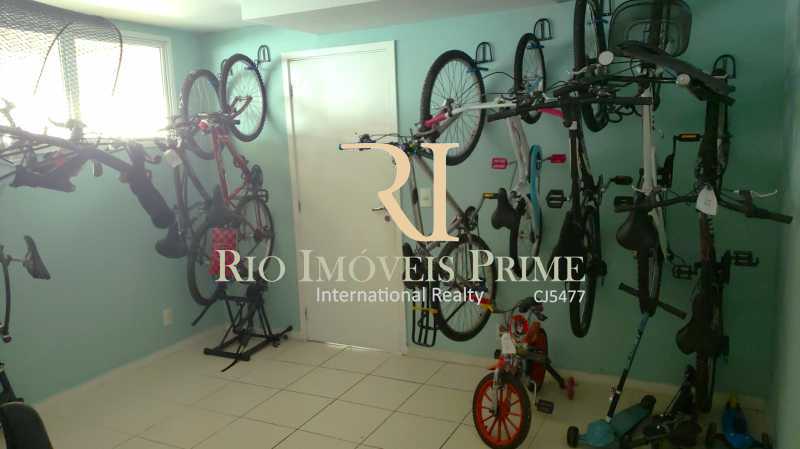 Conheça BICICLETÁRIO do imóvel - Tijuca, infra, varanda gourmet, suíte e vaga - RPAP20368 - 26 BICICLETÁRIO - 26