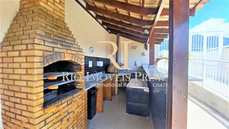Conheça CHURRASQUEIRA E FORNO DE PI do imóvel - Tijuca, infra, varanda gourmet, suíte e vaga - RPAP20368 - 28 CHURRASQUEIRA E FORNO DE PI - 28