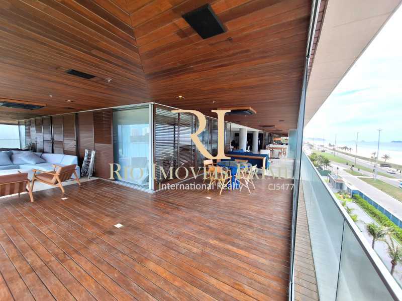 Conheça VARANDÃO do imóvel - Cond Grand Hyatt Residences, 2 suítes, 4 vagas, vista mar - RPAP20374 - 5 VARANDÃO - 5