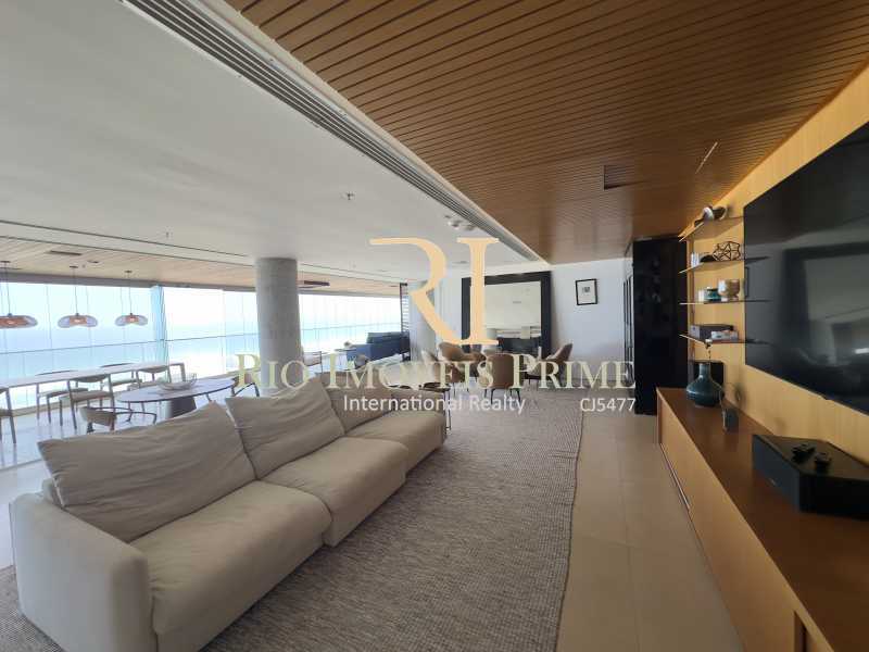 Conheça SALA. do imóvel - Cond Grand Hyatt Residences, 2 suítes, 4 vagas, vista mar - RPAP20374 - 7 SALA. - 7