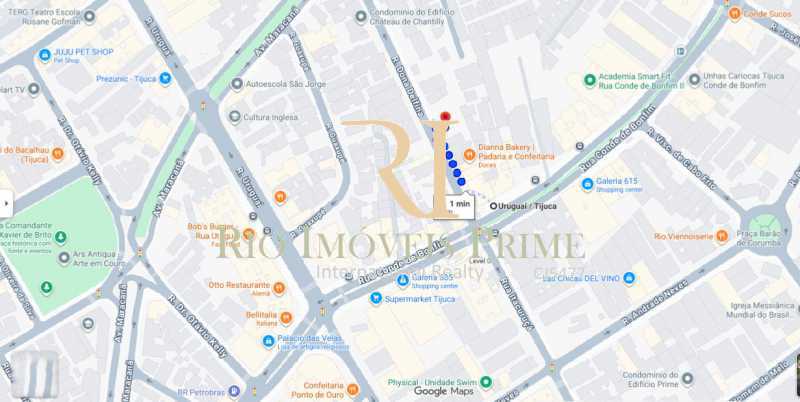 Conheça DISTÂNCIA METRÔ do imóvel - TIJUCA / RUA D. DELFINA / 2 QUARTOS / 2 VAGAS / METRÔ - RPAP20395 - 20 DISTÂNCIA METRÔ - 20