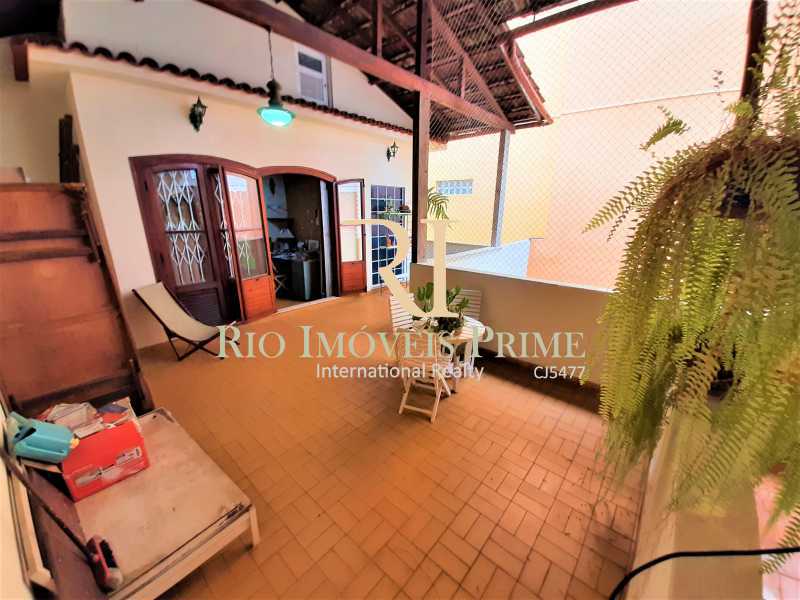 Conheça TERRAÇO do imóvel - Casa em Condomínio à venda Rua João da Mata, Metrô Uruguai Tijuca, Rio de Janeiro - R$ 1.700.000 - RPCN40002 - 21 TERRAÇO - 21