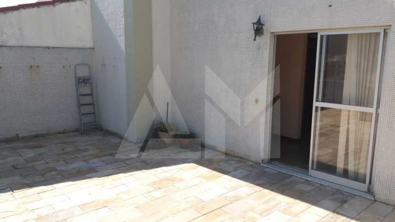 Conheça Terraço do imóvel - Cobertura à venda Rua José Vicente, Grajaú, Rio de Janeiro - R$ 370.000 - 2026 - 17 Terraço - 17