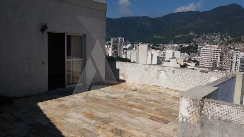 Conheça Terraço do imóvel - Cobertura à venda Rua José Vicente, Grajaú, Rio de Janeiro - R$ 370.000 - 2026 - 18 Terraço - 18