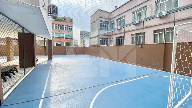 Conheça Quadra de Esporte do imóvel - Apartamento de 4 Quartos na Tijuca! 3 Vagas, Suíte e Portaria 24h. Agende sua visita - 2076 - 23 Quadra de Esporte - 23