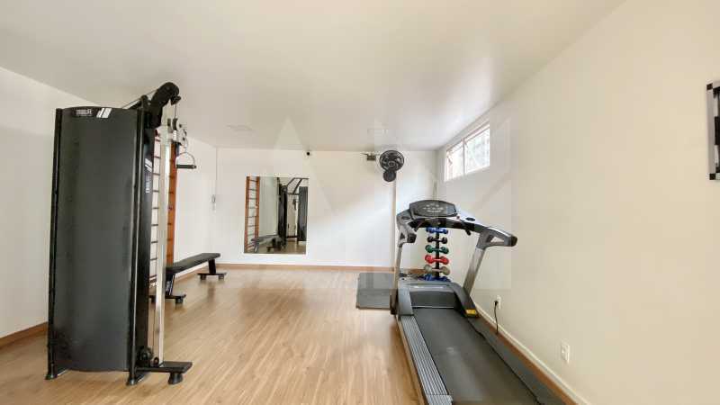 Conheça Academia do imóvel - Apartamento de 4 Quartos na Tijuca! 3 Vagas, Suíte e Portaria 24h. Agende sua visita - 2076 - 25 Academia - 25