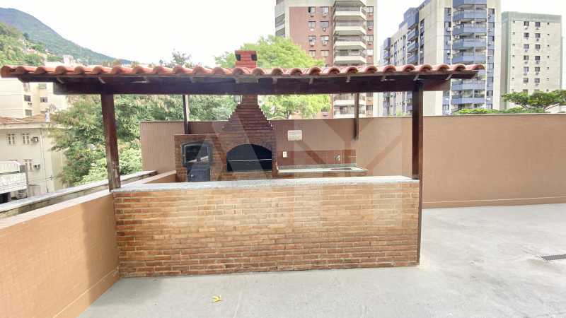 Conheça Churrasqueira do imóvel - Apartamento de 4 Quartos na Tijuca! 3 Vagas, Suíte e Portaria 24h. Agende sua visita - 2076 - 30 Churrasqueira - 30