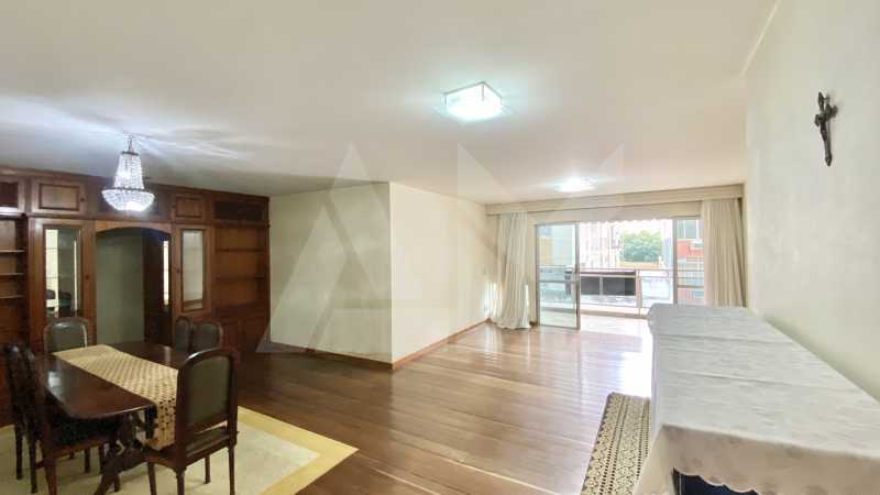 Conheça Sala do imóvel - Apartamento de 4 Quartos na Tijuca! 3 Vagas, Suíte e Portaria 24h. Agende sua visita - 2076 - 1 Sala - 1