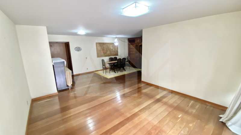 Conheça Sala do imóvel - Apartamento de 4 Quartos na Tijuca! 3 Vagas, Suíte e Portaria 24h. Agende sua visita - 2076 - 7 Sala - 7