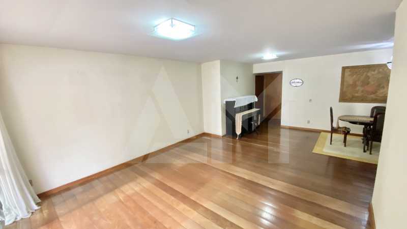 Conheça Sala do imóvel - Apartamento de 4 Quartos na Tijuca! 3 Vagas, Suíte e Portaria 24h. Agende sua visita - 2076 - 9 Sala - 9