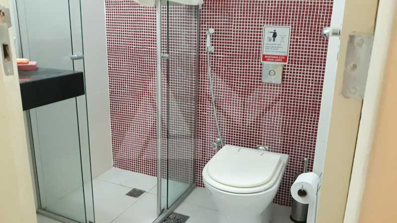 Conheça Banheiro do imóvel - Sala Comercial 16m² para alugar Rua Conde de Bonfim, Tijuca, Rio de Janeiro - R$ 1.100 - 2168 - 11 Banheiro - 11