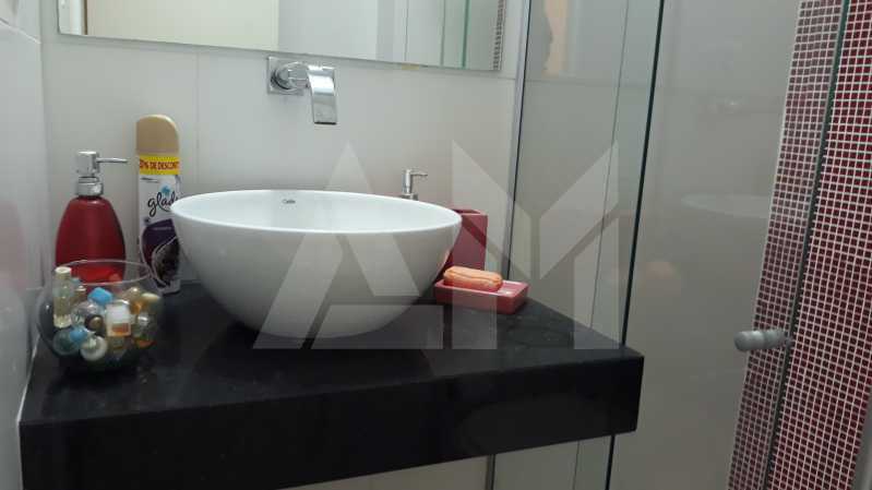 Conheça Banheiro do imóvel - Sala Comercial 16m² para alugar Rua Conde de Bonfim, Tijuca, Rio de Janeiro - R$ 1.100 - 2168 - 12 Banheiro - 12