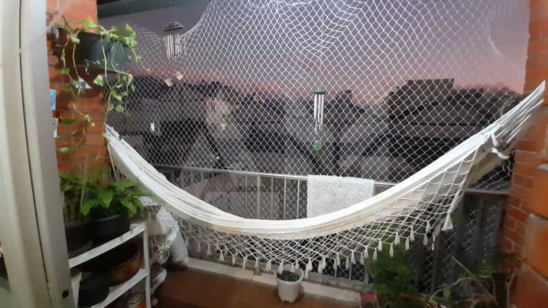 Conheça Varanda do imóvel - Apartamento à venda Rua Professor Euríco Rabelo, Maracanã, Rio de Janeiro - R$ 650.000 - 2406 - 18 Varanda - 18