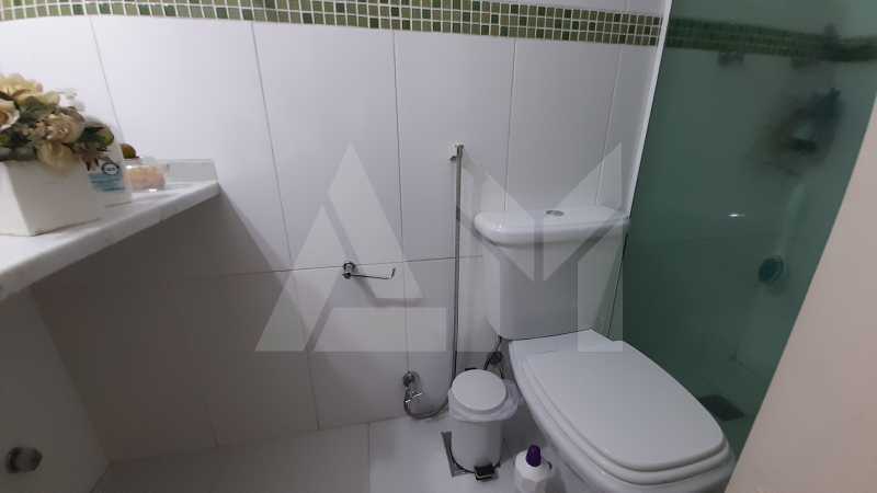 Conheça Banheiro do imóvel - Apartamento à venda Rua Professor Euríco Rabelo, Maracanã, Rio de Janeiro - R$ 650.000 - 2406 - 14 Banheiro - 14