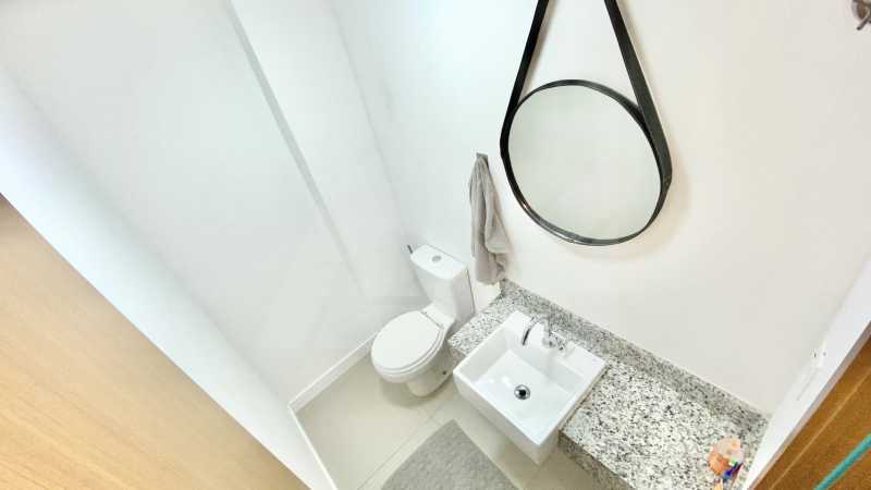 Conheça Lavabo do imóvel - Apartamento à venda Rua Antônio Basílio, Tijuca, Rio de Janeiro - R$ 1.320.000 - 2562 - 16 Lavabo - 16